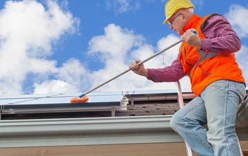 Rushmore Hill soft wash roof cleaning